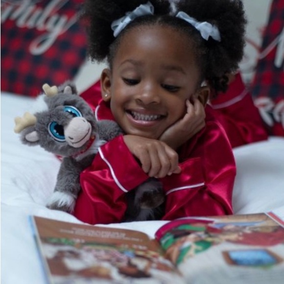 NWT reindeer in here: a Christmas friend gift set book, reindeer plush, book - Picture 4 of 9